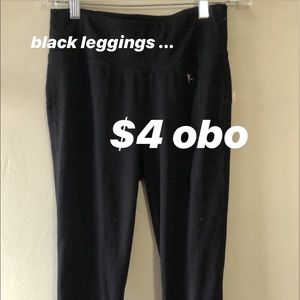black leggings